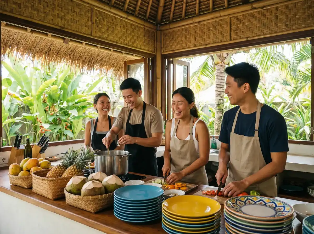 爱情岛-论坛聚集地|在线论坛|会员专区|爱情岛 嘉宾们在热带厨房一起做饭
