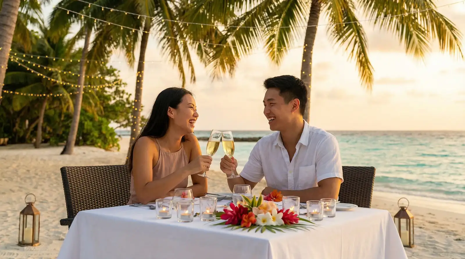 爱情岛-论坛聚集地|在线论坛|会员专区|爱情岛 海滩烛光晚餐约会