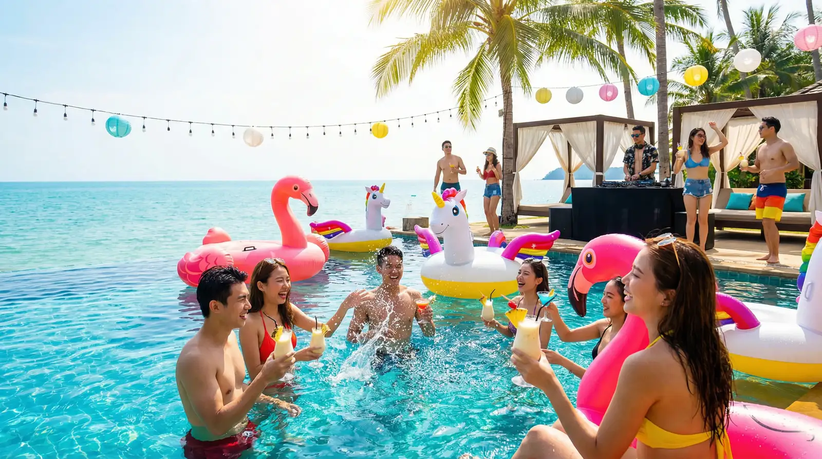 爱情岛-论坛聚集地|在线论坛|会员专区|爱情岛 泳池派对精彩瞬间